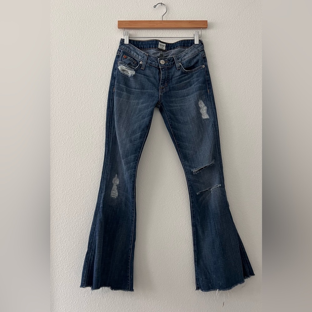 Hudson jeans size 25 low rise flare- Fit more like 24